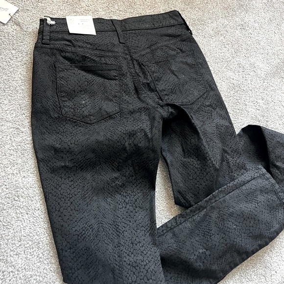 High waisted skinny animal print jeans - Picture 2 of 4